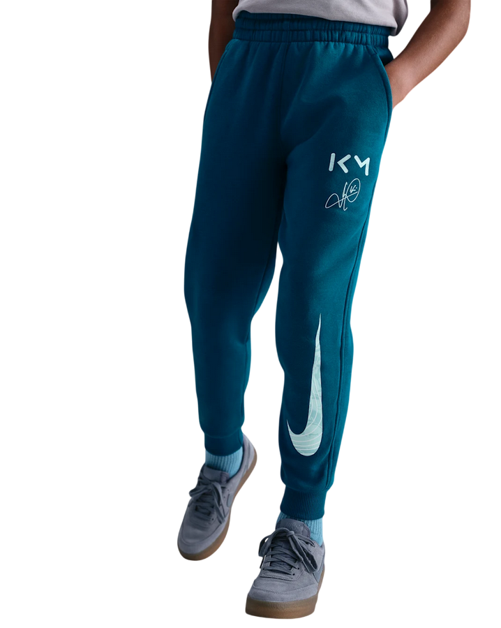 Nike Pantaloni Jogger Football Kylian Mbappé Club Fleece II1506-301 Grand Purple – Bambino Calcio, Comfort