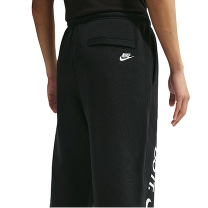 Nike Pantalone Uomo Felpato Sportswear Club Fleece IO9623-010 Nero
