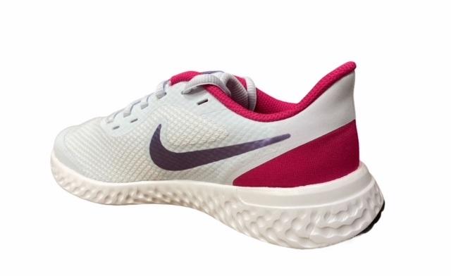 Scarpe Running Nike Revolution 5 GS Ragazza Grigio Viola - Junior