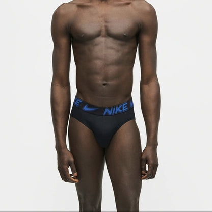 Nike Slip Uomo Essential Micro Nero Confezione da 3 - KE1155-EYC