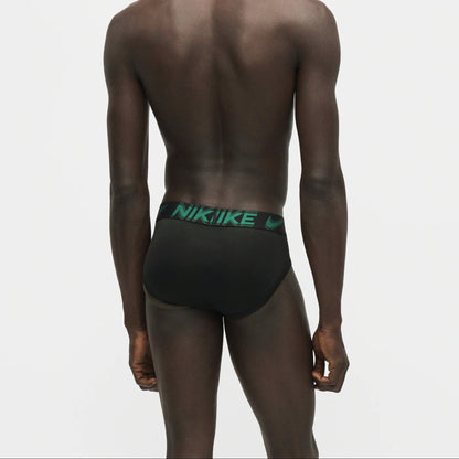 Nike Slip Uomo Essential Micro Nero Confezione da 3 - KE1155-EYC
