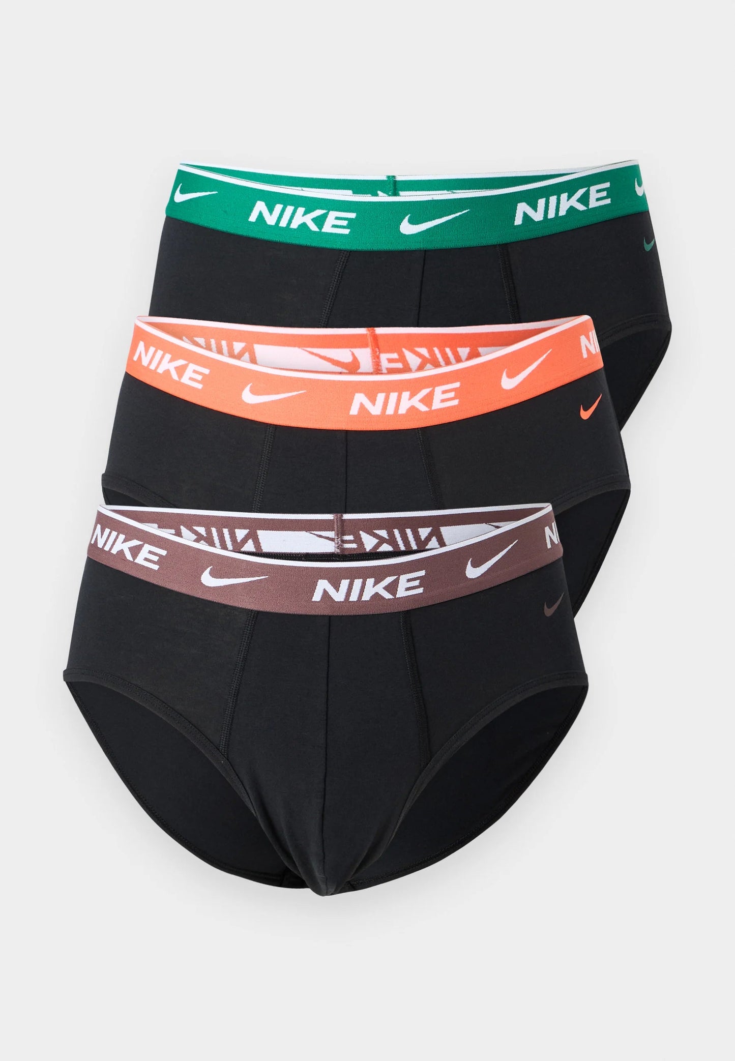 Nike Slip Uomo Essential Cotton Stretch Nero Confezione da 3 - KE1283-UA6