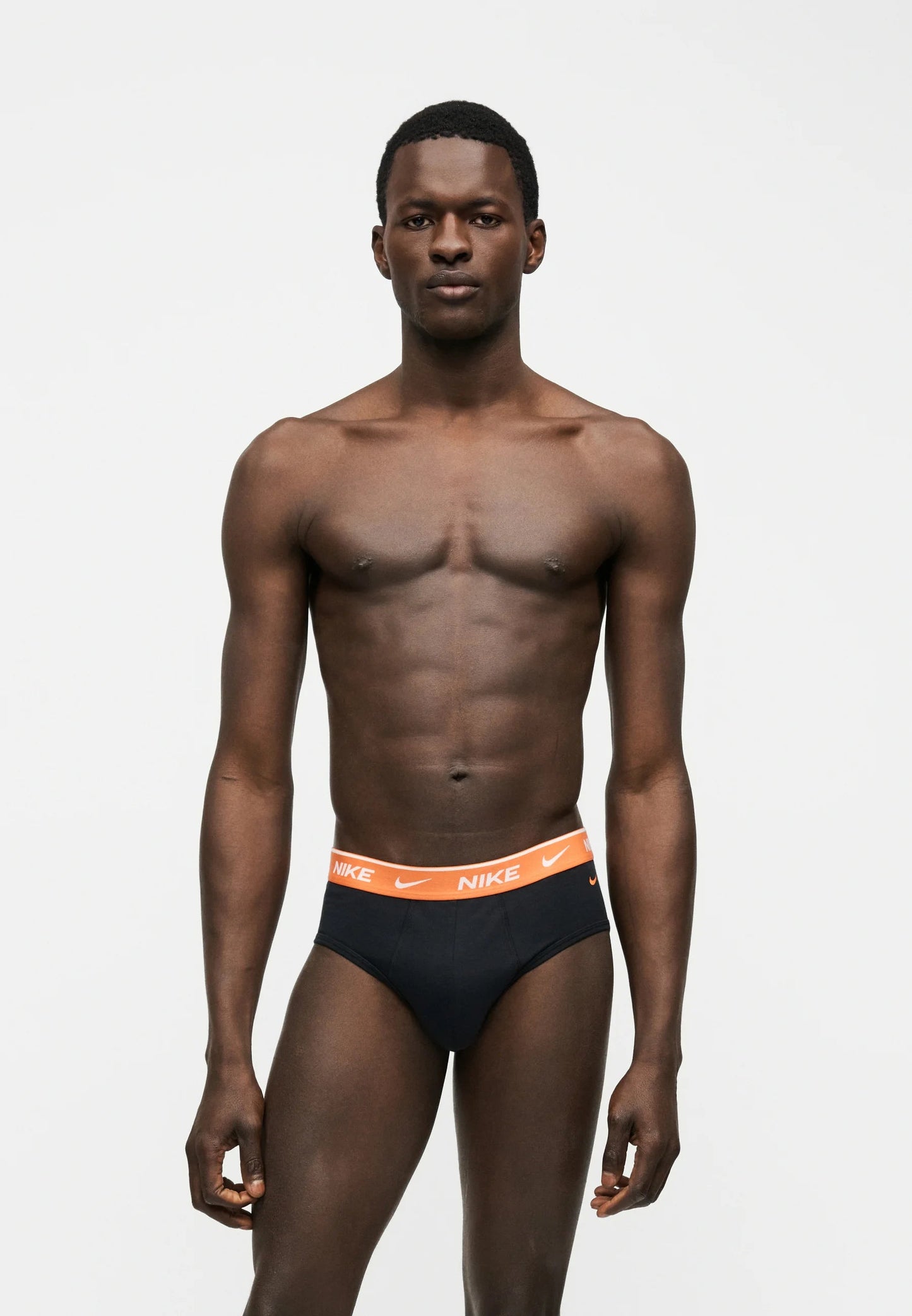 Nike Slip Uomo Essential Cotton Stretch Nero Confezione da 3 - KE1283-UA6