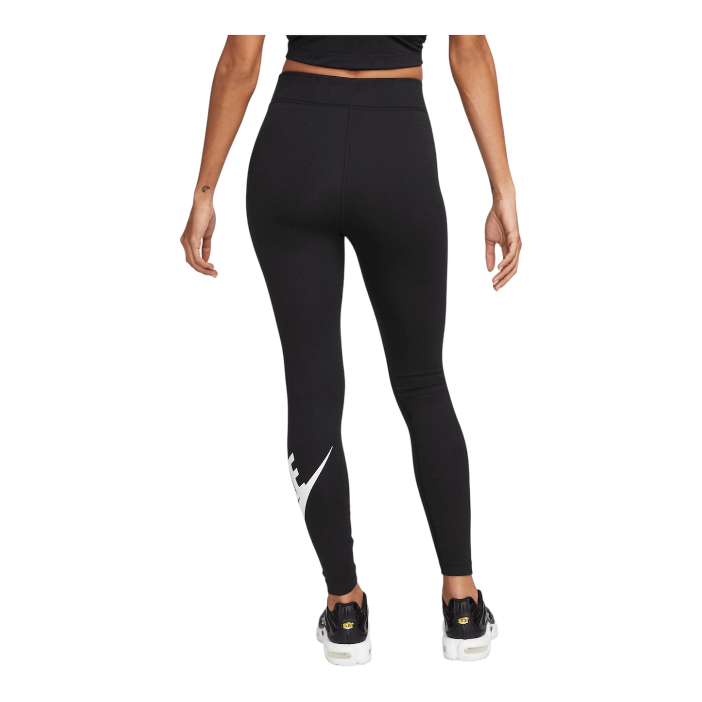 Nike Leggings Sportswear Classics Vita Alta DV7791-010 Nero Donna