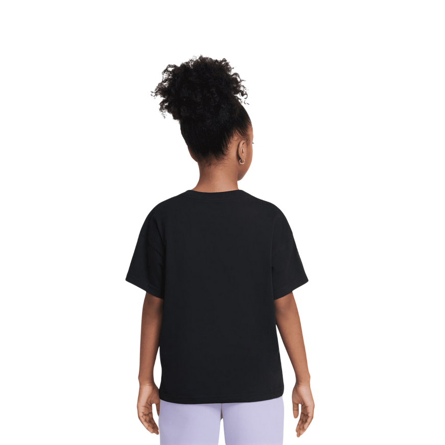Nike Sportswear T-shirt "Sip The Tea" Nera Ragazza #HQ2337-010