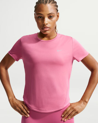 Nike T-shirt Running Donna Dri-FIT Tempo Rosa Peonia - HQ0648-641