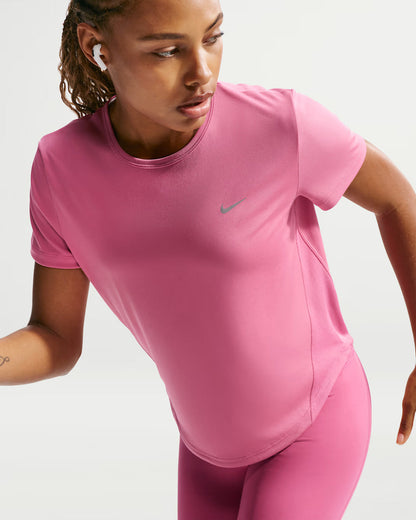 Nike T-shirt Running Donna Dri-FIT Tempo Rosa Peonia - HQ0648-641