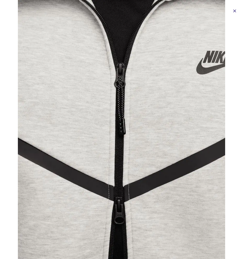 Nike Tech Fleece Windrunner | Felpa Uomo con Cappuccio HV0949-063 Grigio