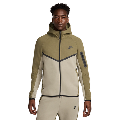 Nike Giacca Tech Fleece Windrunner Uomo HV0949-222 Verde Oliva