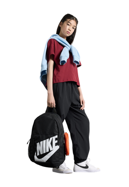 Nike Zaino Ragazzo 20L Nero Arancione DQ5167-010