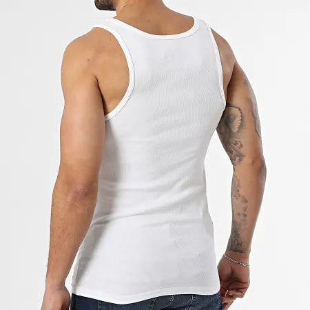 Nike Canotta Uomo Bianco Pack 2 Essential Cotton Stretch - KE1274 MED
