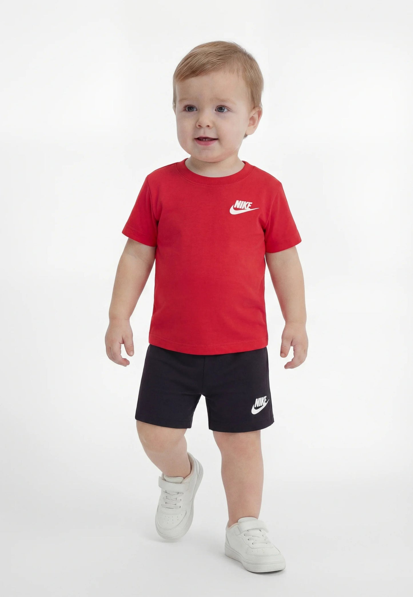Nike Completino Club Set Ragazzo Rosso Nero - 86M143-R0P