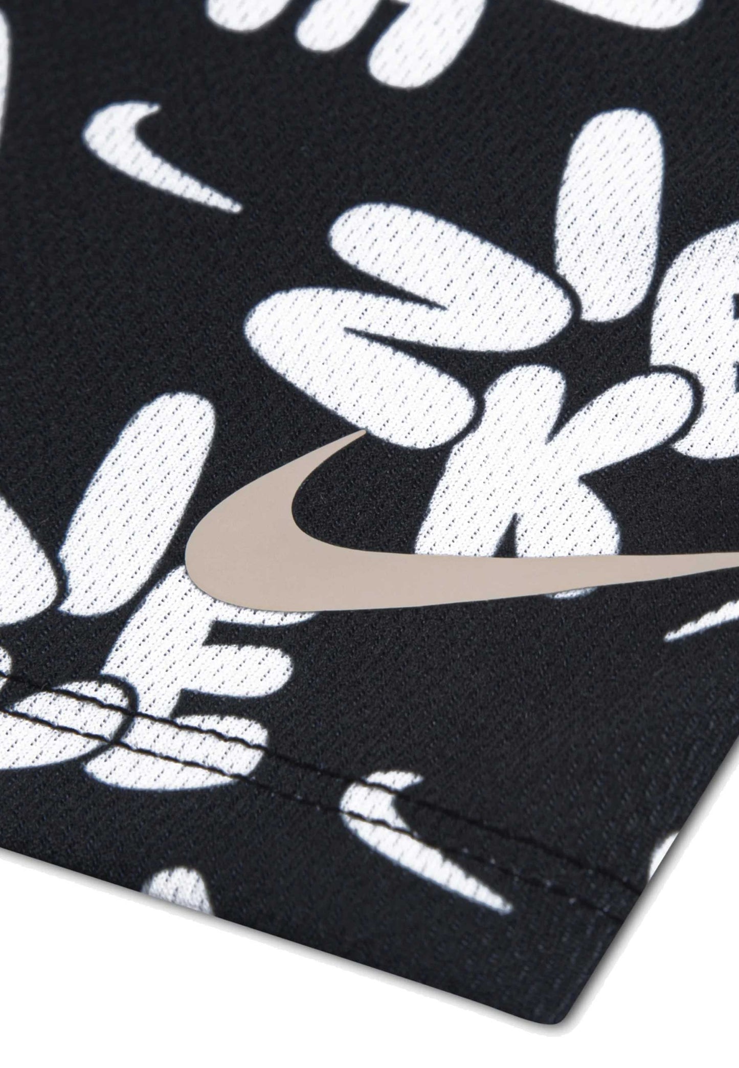 Nike Completino Bambina Bianco Nero Maxi Stampa - 36N914-023