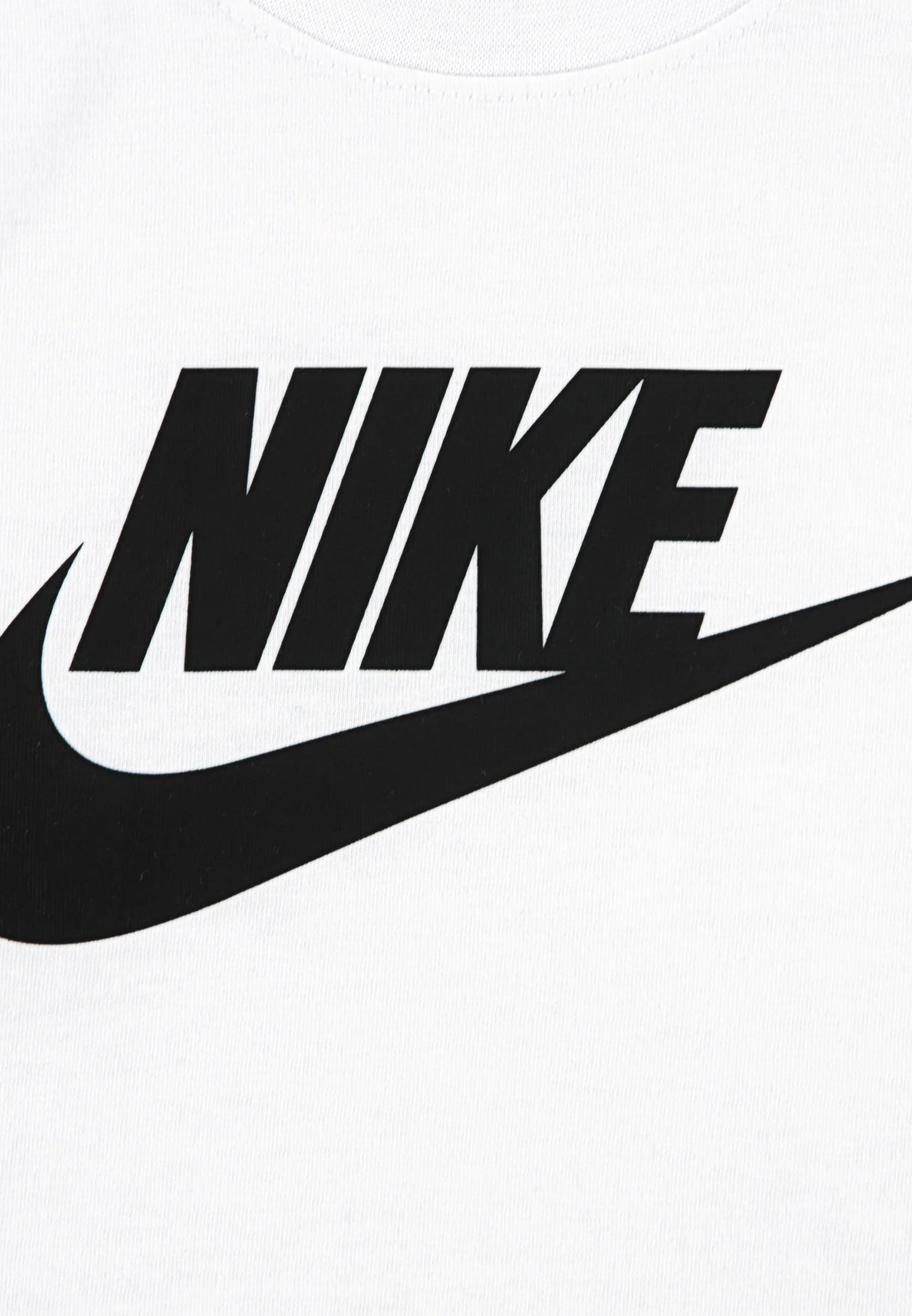 Nike Completino Bimbo Bianco Nero Futura Logo - 66L596-F66