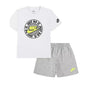 Nike Boy's White Grey Futura AOP Outfit - 86N903-C87