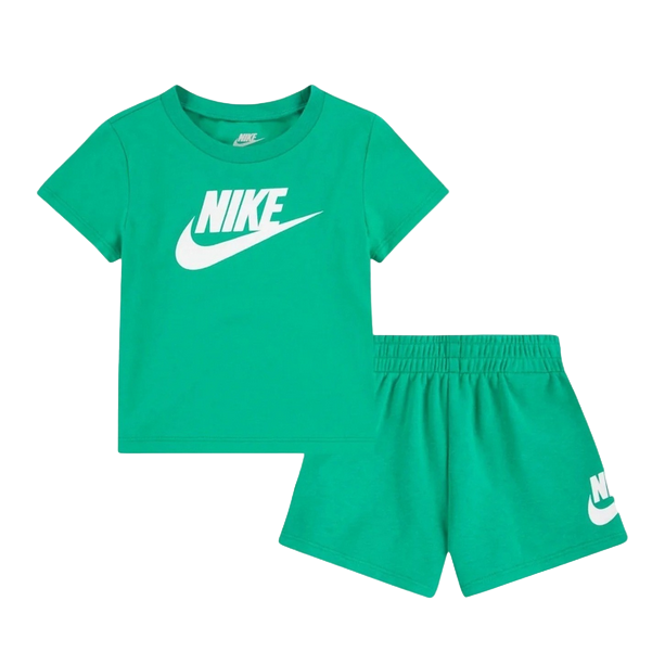 Nike Completo Club Bambino Verde - 86L596-E5D