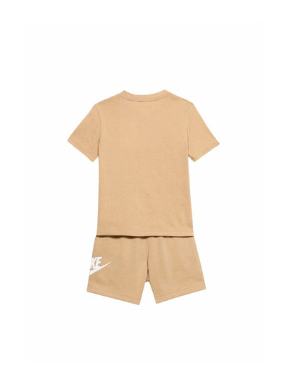 Nike Completo Sportivo Ragazzo Futura Tee Beige - 86L596-X0L