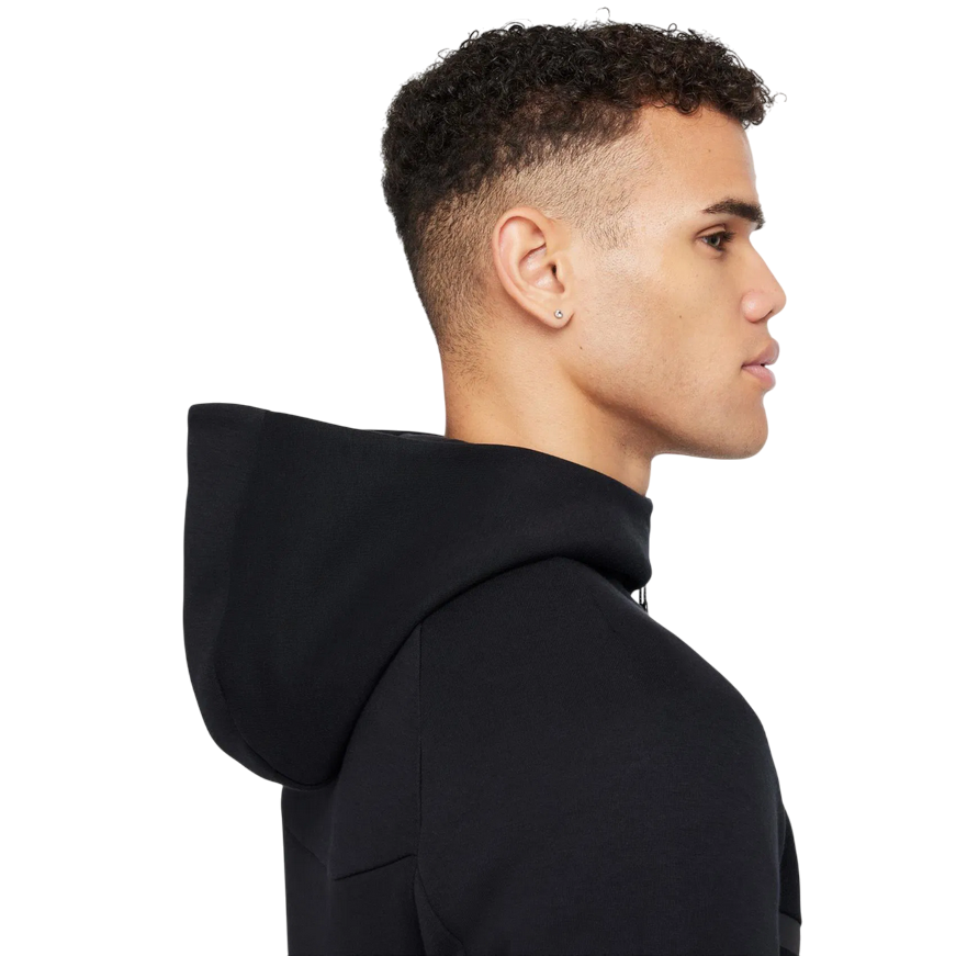 Nike - Felpa con Cappuccio Tech Fleece Windrunner Uomo HV0949-010 Nero