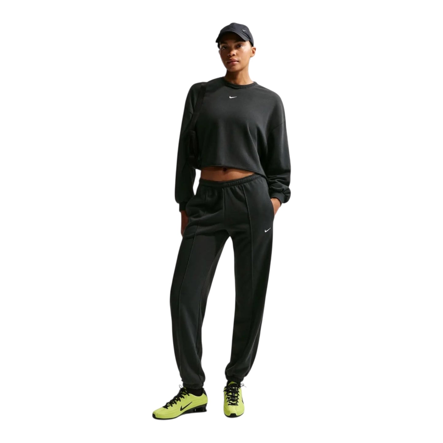 Nike Pantalone Donna Sportswear Phoenix IF0232-010 Nero