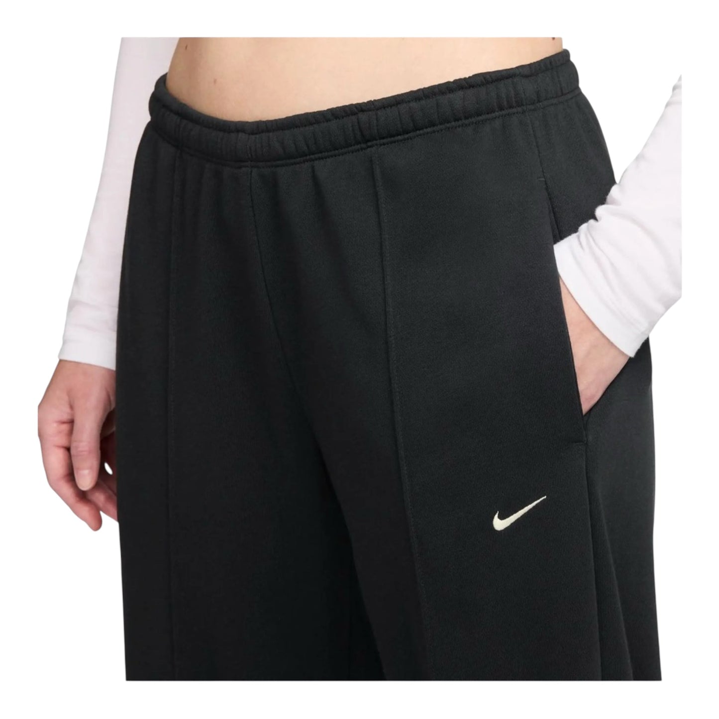 Nike Pantalone Donna Sportswear Phoenix IF0232-010 Nero