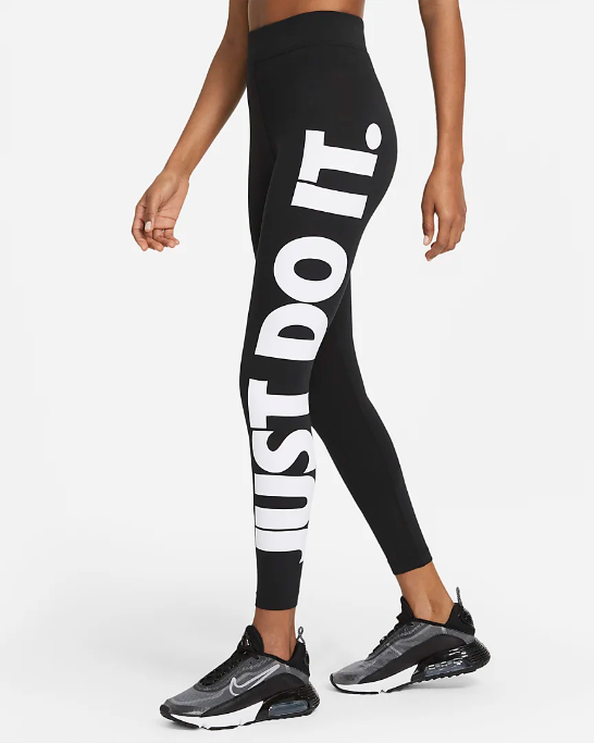 Nike Leggings Vita Alta CZ8534-010 Donna Nero