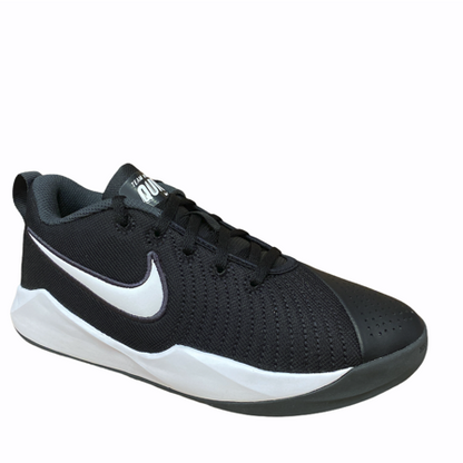 Nike Scarpa Basket Team Hustle Quick 2 AT5298-002 Nero Bianco Junior