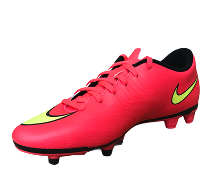 Nike scarpa da calcio da uomo Mercurial Vortex II FG 651647 690 cremisi giallo