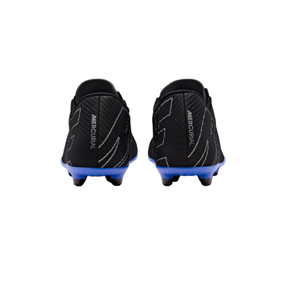 Nike Vapor 15 Club FG/MG Scarpe Calcio Uomo Nero Azzurro