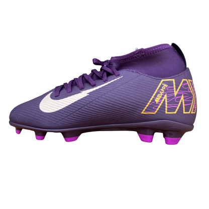 Nike Scarpa da Calcio Junior Mercurial Superfly 10 Club Kylian Mbappé HF6283-500 Viola Scuro