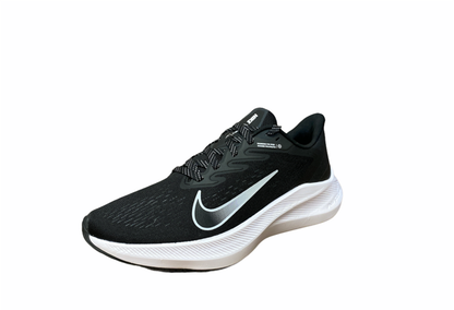 Scarpe Running Nike Zoom Winflo 7 Uomo Nero Bianco - Ammortizzazione Zoom Air