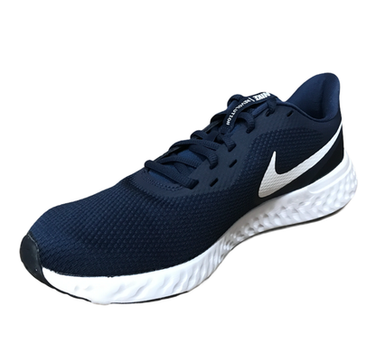 Nike Revolution 5 Scarpe Running Uomo Blu Bianco
