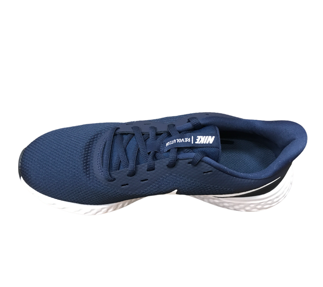 Nike Revolution 5 Scarpe Running Uomo Blu Bianco