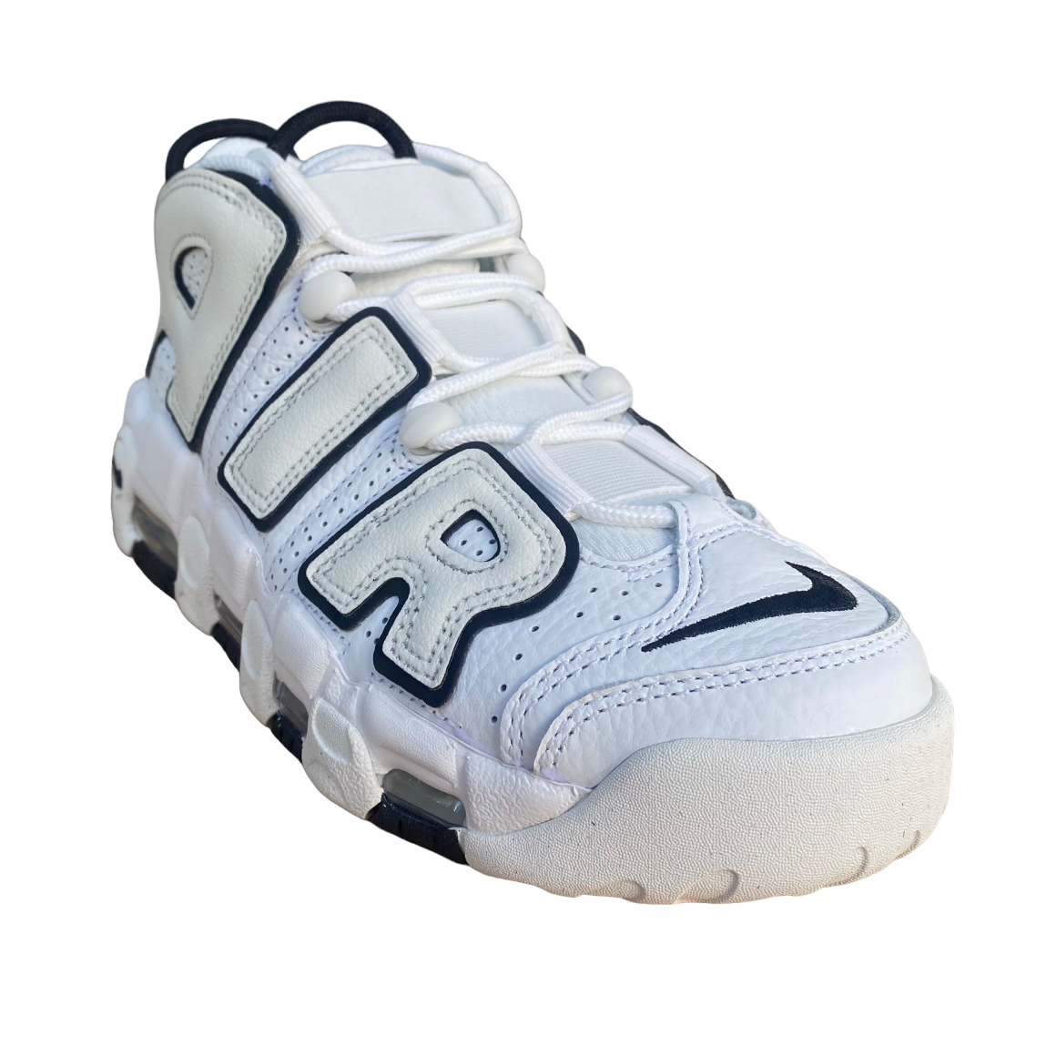 Nike scarpa sneakers da donna Air More Uptempo DO6718-100 bianco nero