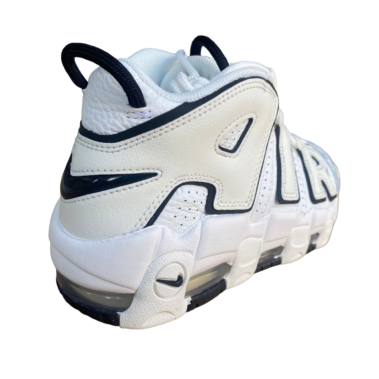 Nike scarpa sneakers da donna Air More Uptempo DO6718-100 bianco nero