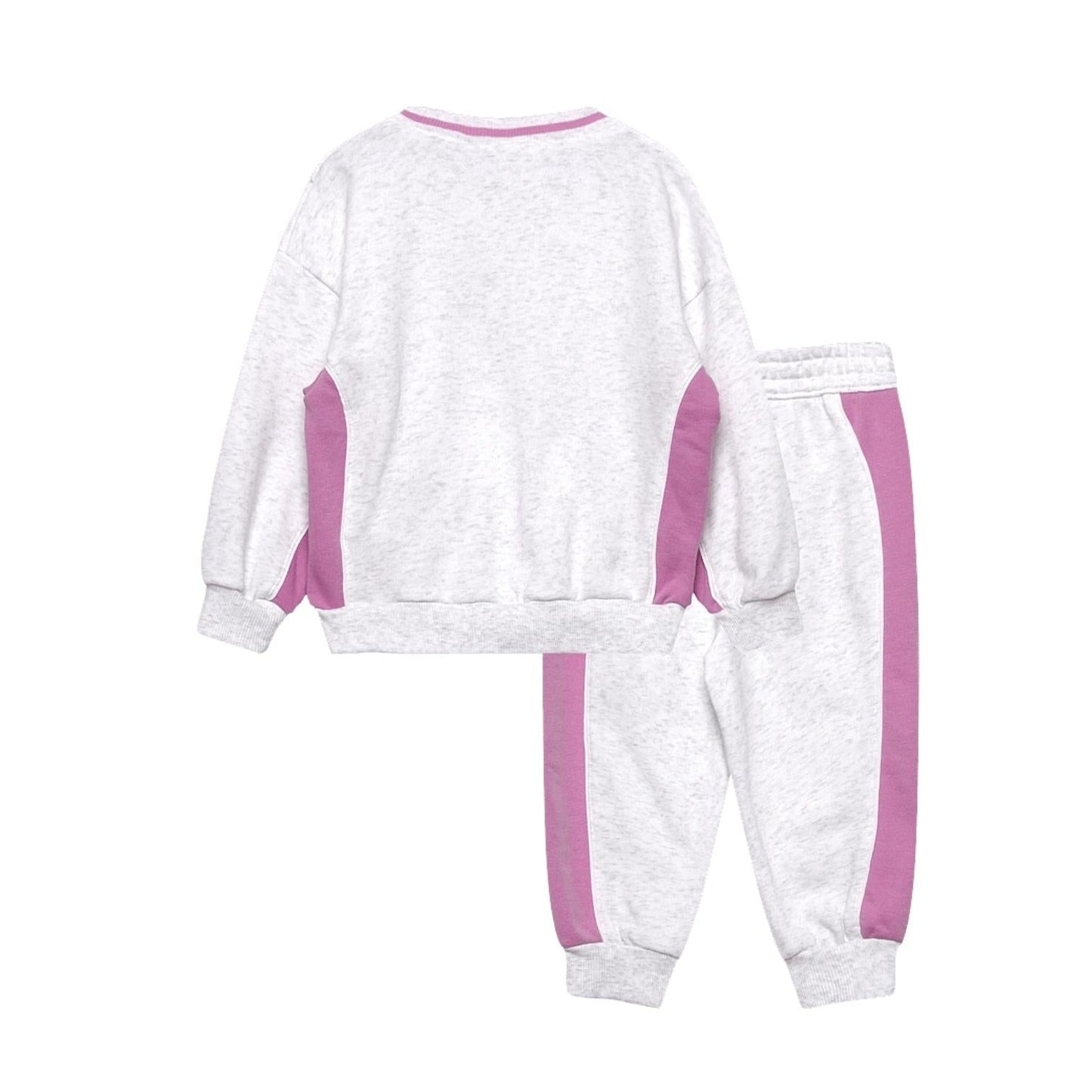 Nike Tuta Baby Color Blocked 36N697-X58 Grigio Rosa