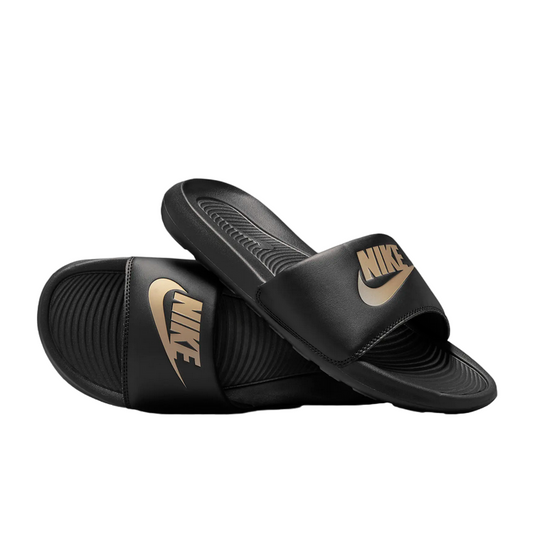 Nike ciabatta mare o piscina da adulto Victory One Slide CN9675 006 nero-oro