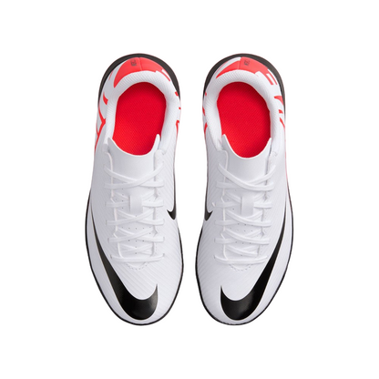 Nike scarpa da calcetto da ragazzo Vapor 15 Club TF DJ5956-600 crimisi-bianco-nero
