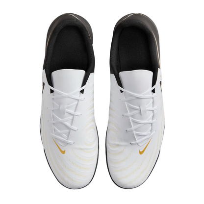 Nike scarpa da calcetto da uomo Phantom GX 2 Club TF FJ2587-100 bianco-nero-oro