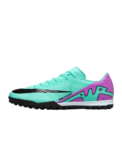 Nike scarpa da calcetto da uomo Zoom Vapor 15 Academy TF DJ5635-300 turchese fucsia nero
