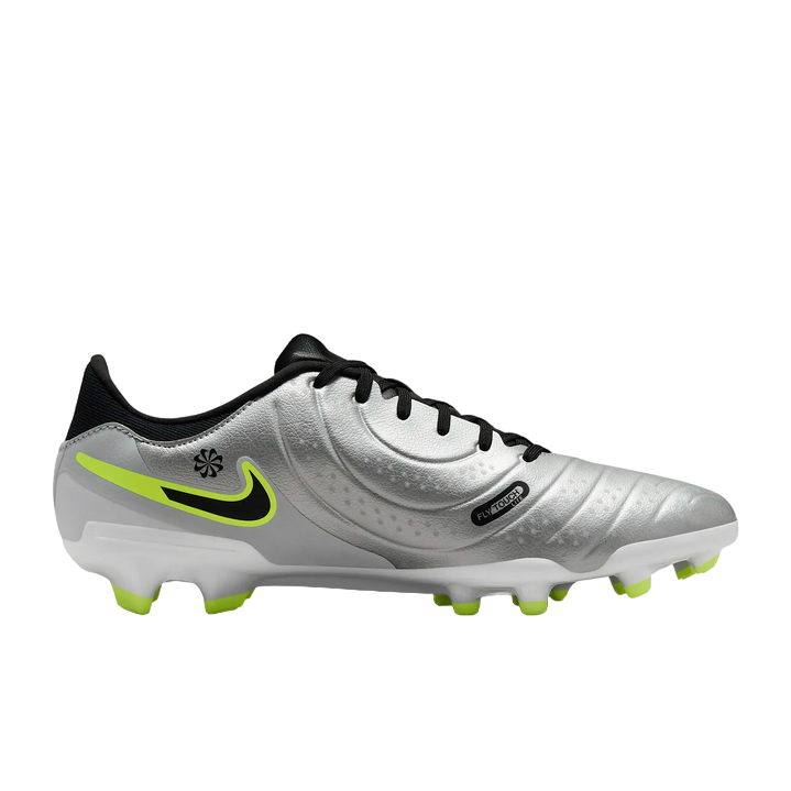 Nike Tiempo Legend 10 Academy FG/MG DV4337-001 Scarpe Calcio Uomo Argento Nero