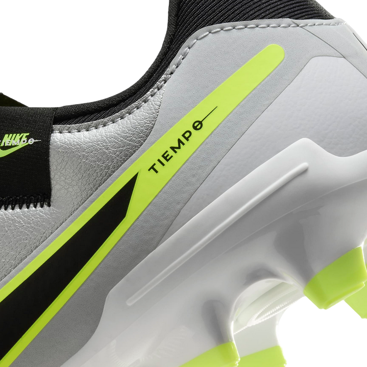 Nike Tiempo Legend 10 Academy FG/MG DV4337-001 Scarpe Calcio Uomo Argento Nero