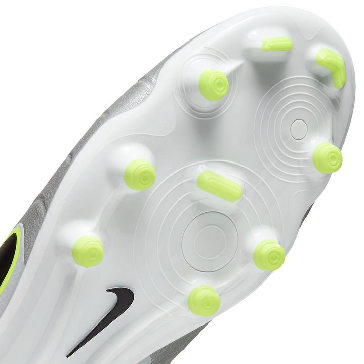 Nike Tiempo Legend 10 Academy FG/MG DV4337-001 Scarpe Calcio Uomo Argento Nero