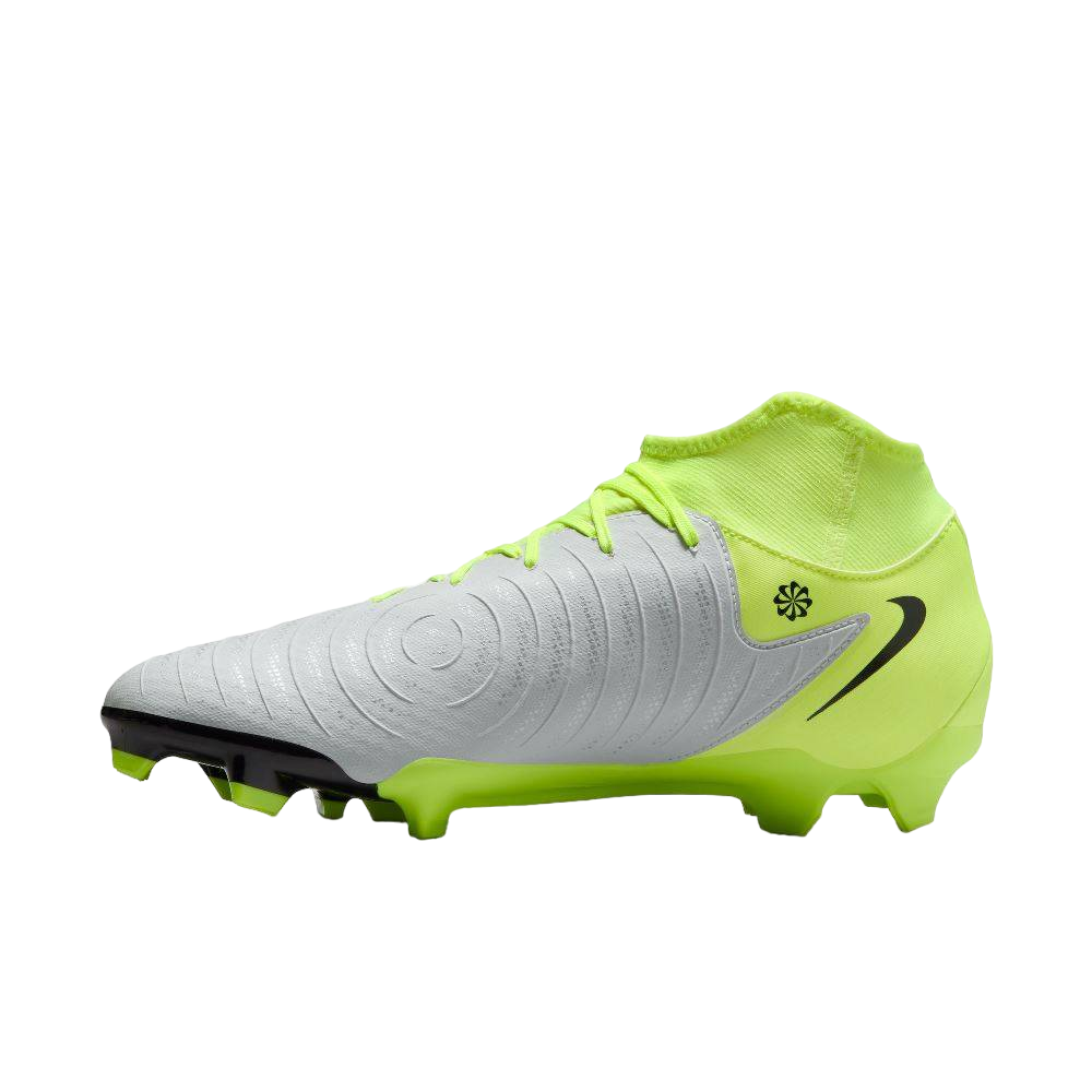 Nike Phantom Luna 2 Academy FG/MG Scarpe Calcio Uomo Argento Nero Giallo - FD6725-003