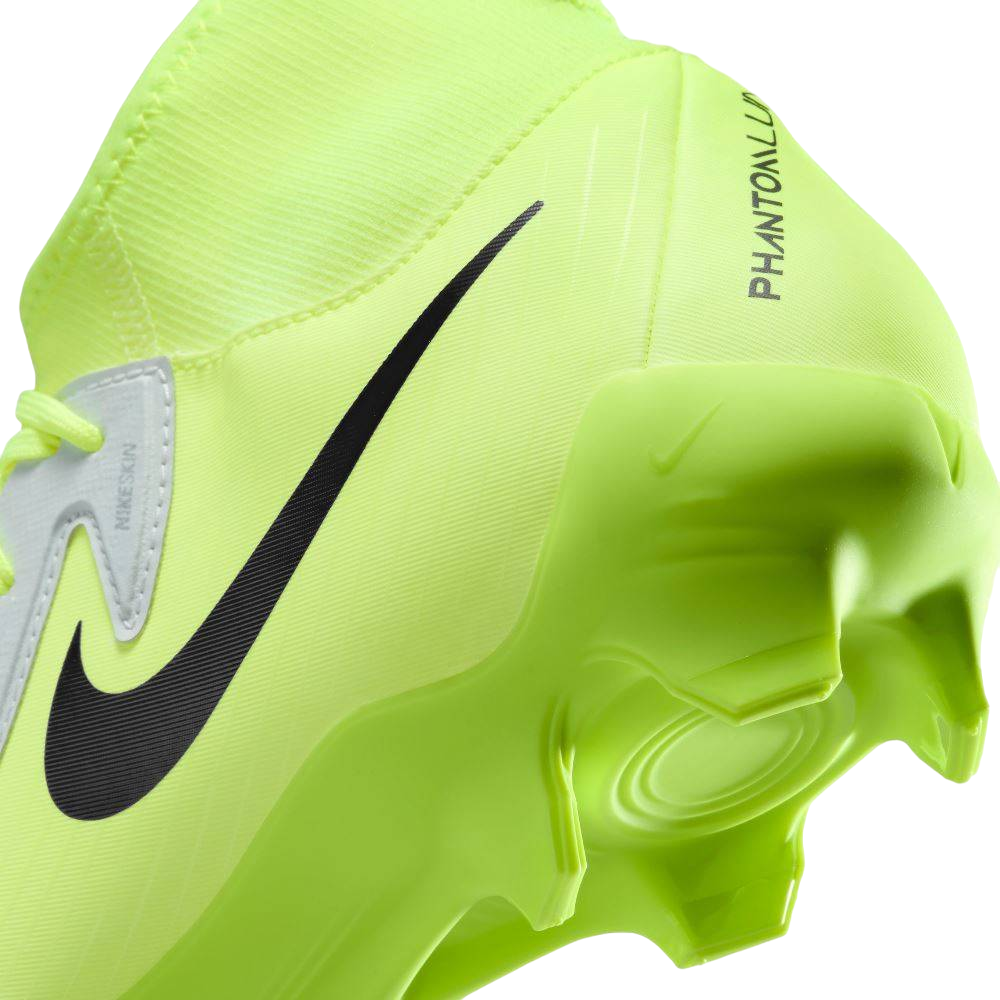 Nike Phantom Luna 2 Academy FG/MG Scarpe Calcio Uomo Argento Nero Giallo - FD6725-003