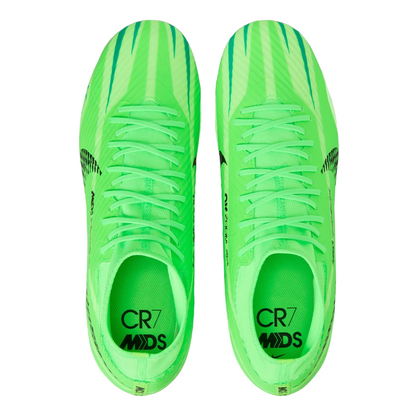 Nike Zoom Superfly 9 Academy FG Scarpe Calcio Uomo Verde Nero