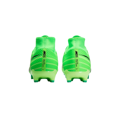 Nike Zoom Superfly 9 Academy FG Scarpe Calcio Uomo Verde Nero