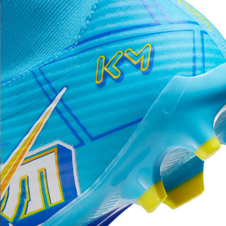 Nike Zoom Superfly 9 Mbappé FG/MG Scarpe Calcio Uomo Blu