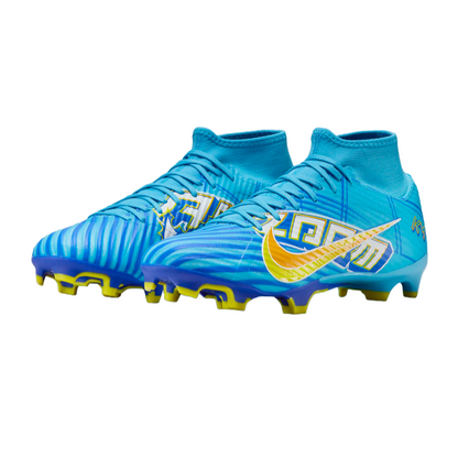 Nike Zoom Superfly 9 Mbappé FG/MG Scarpe Calcio Uomo Blu