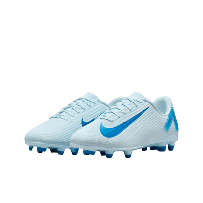 Nike Vapor 16 Club FG/MG FQ8286-400 Scarpa Calcio Junior Blu Glaciale