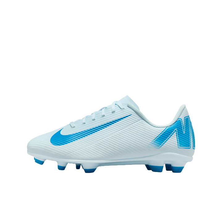 Nike Vapor 16 Club FG/MG FQ8286-400 Scarpa Calcio Junior Blu Glaciale